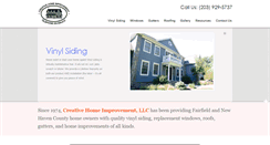 Desktop Screenshot of creativehomeimprovementllc.com